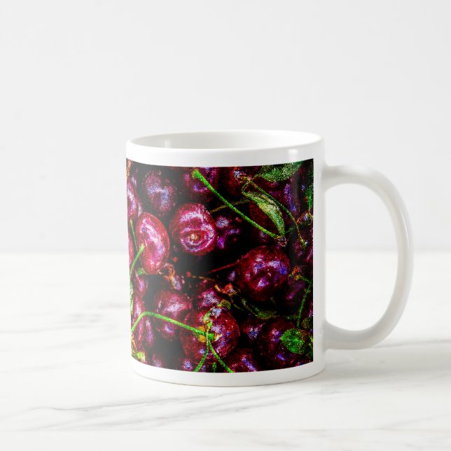 Taza De Café Cerezas (Derecha)