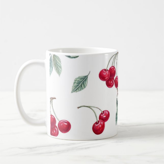 Taza De Café Cerezas (Izquierda)