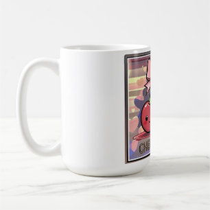Taza De Café Cerezas Dulces Cute Cerezas Lazo Coquette Rosa