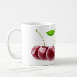 Taza De Café Cerezas seguidas