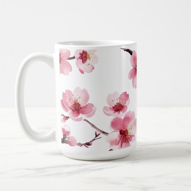 Taza De Café Cerezo en flor (Izquierda)
