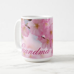Taza De Café Cerezo en flor en el día de la madre