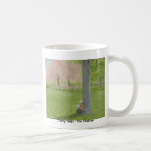 Taza De Café Cerezos - el Sketcher