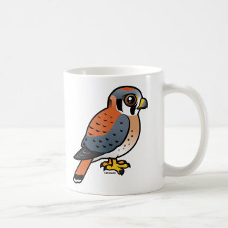 Taza De Café Cernícalo americano lindo