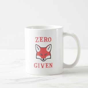 Taza De Café Cero (Fox) dado