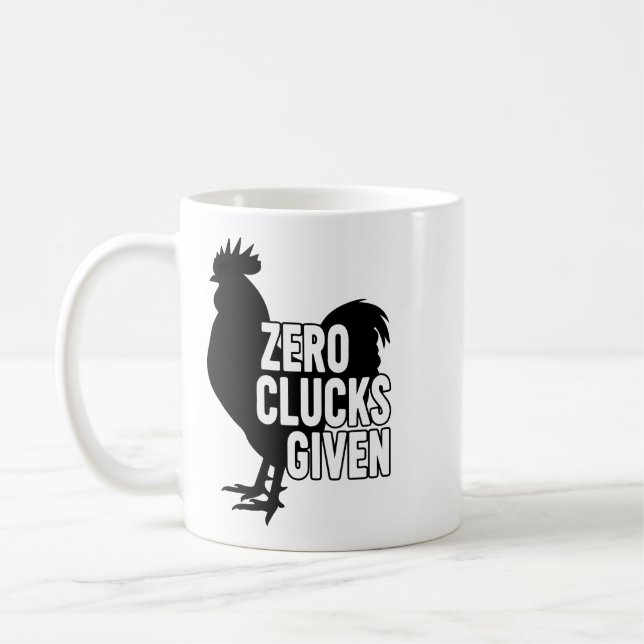 Taza De Café Cero Pollos Dados  (Izquierda)
