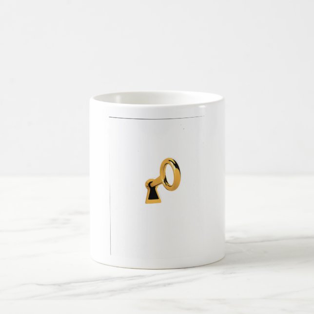 Taza De Café cerradura y llave (Centro)
