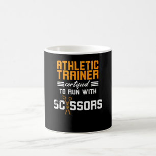 Taza De Café Certificado de entrenador atlético