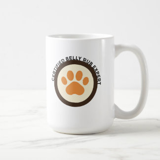 Taza De Café Certified Belly Rub Expert – Funny Dog Lover