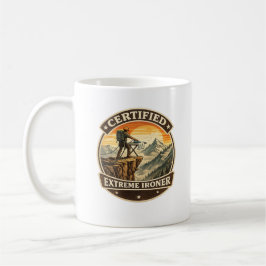 Taza De Café Certified Extreme Ironer Mountain Adventure Mug