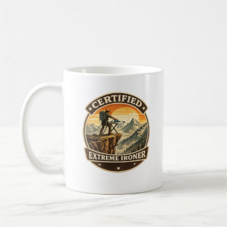 Taza De Café Certified Extreme Ironer Mountain Adventure Mug