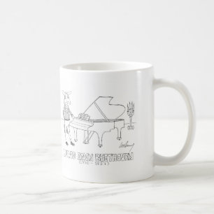 Taza De Café Cervatillo Beethoven de Luis