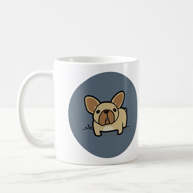 Taza De Café Cervatillo Frenchie (Izquierda)