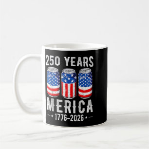 Taza De Café Cerveza 250 años de América Bandera americana 4 de
