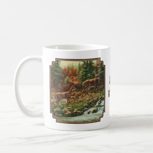Taza De Café Cerveza blanca y cascada (Izquierda)