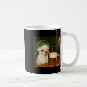 Taza De Café Cerveza Chihuahua Meme Divertido Perro Reacción Hu