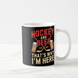 Taza De Café Cerveza de Hockey para Hombres Regalo Divertido