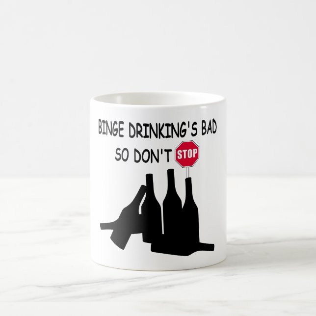 Taza De Café Cerveza divertida (Centro)