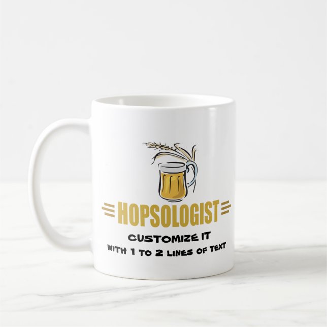 Taza De Café Cerveza Divertida (Izquierda)