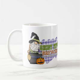 Taza De Café Cerveza Ghost Town Halloween Gnome