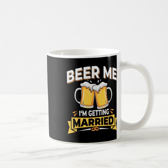 Taza De Café Cerveza me estoy casando - Hombres divertidos Groo (Derecha)