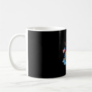 Taza De Café Cerveza retro pastor alemán usa aniversario 250