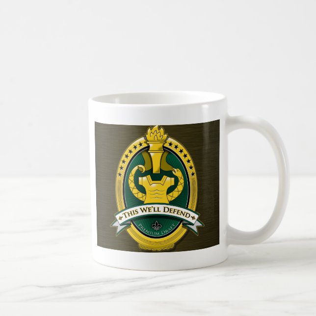 Taza De Café Cerveza superior del sargento de taladro barril (Derecha)