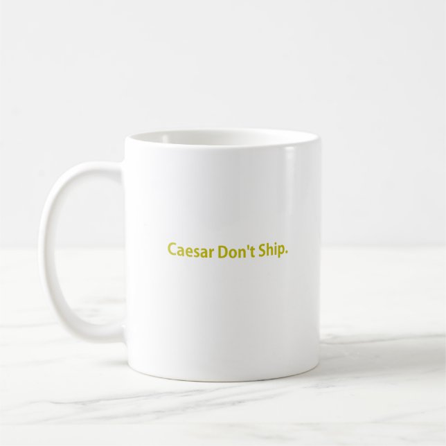 Taza De Café César no envía (Izquierda)