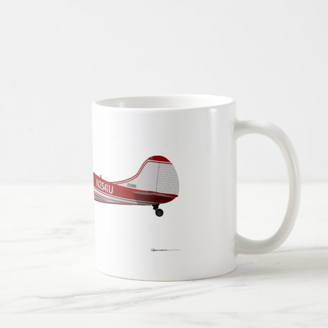 Taza De Café Cessna 195 (Derecha)