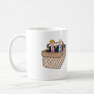 Taza De Café Cesta de los peniques del triunfo de Deplorables