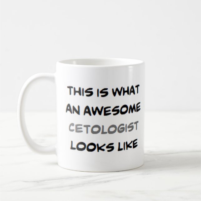 Taza De Café cetólogo, genial (Izquierda)
