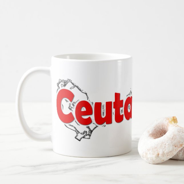 Taza De Café Ceuta (Con donut)