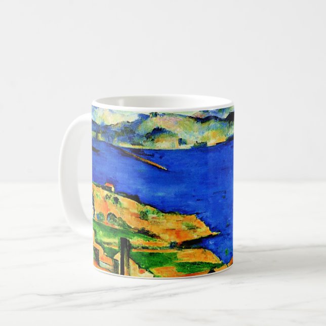 Taza De Café Cezanne - Golfo de Marsella (Anverso izquierdo)