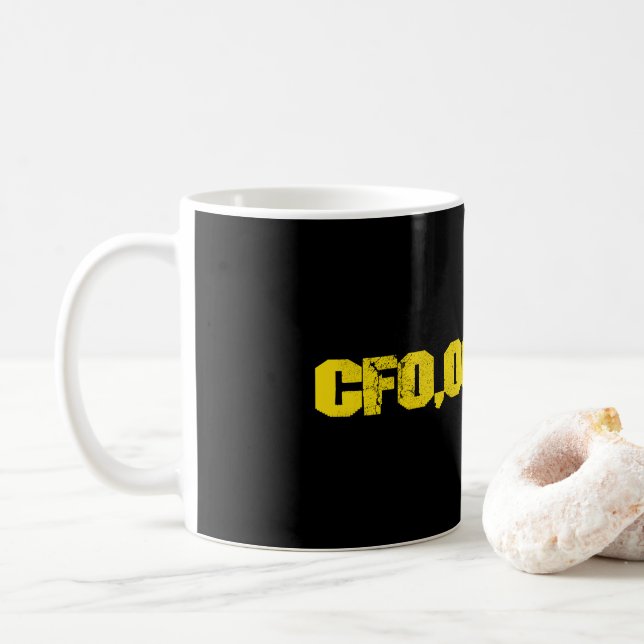 TAZA DE CAFÉ CFO,000,000 (Con donut)
