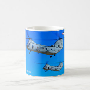 TAZA DE CAFÉ CH-46E SEA KNIGHT