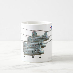 TAZA DE CAFÉ CH-46E SEA KNIGHT