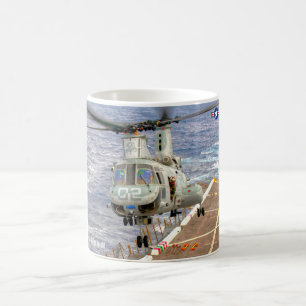 TAZA DE CAFÉ CH-46E SEA KNIGHT