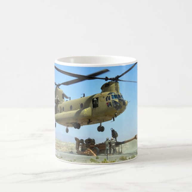 TAZA DE CAFÉ CH-47F CHINOOK (Centro)