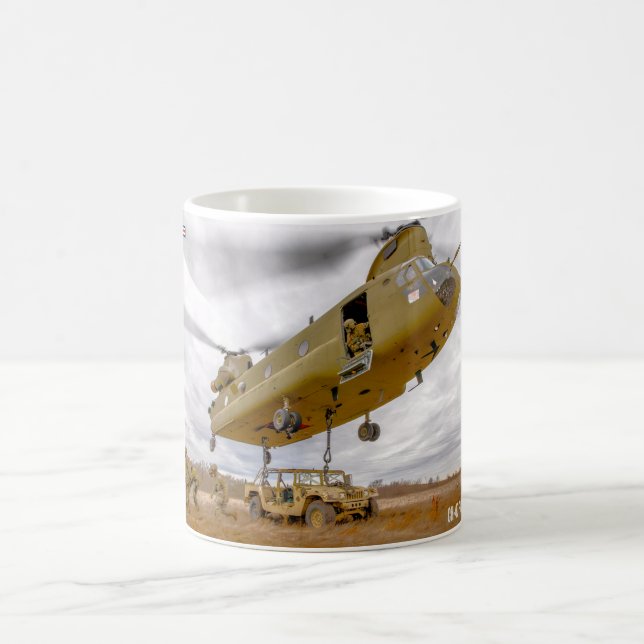 TAZA DE CAFÉ CH-47F CHINOOK (Centro)