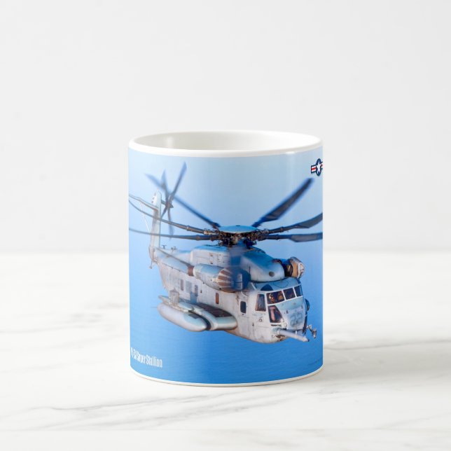 TAZA DE CAFÉ CH-53E SUPER STALLION (Centro)