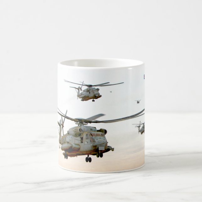 TAZA DE CAFÉ CH-53E SUPER STALLION (Centro)