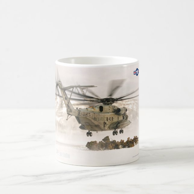 TAZA DE CAFÉ CH-53E SUPER STALLION (Centro)