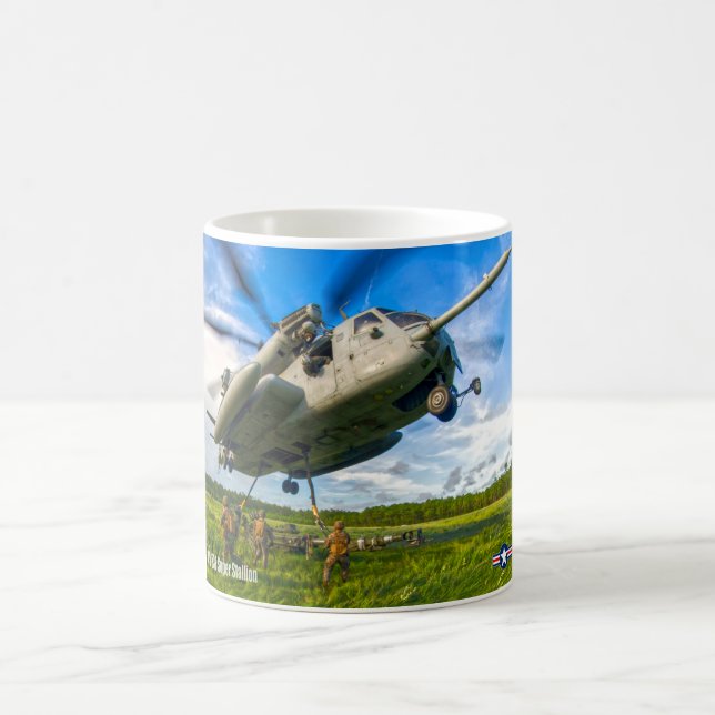 TAZA DE CAFÉ CH-53E SUPER STALLION (Centro)