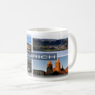 Taza De Café CH Suiza - Zurich - Feldbach - Lago -