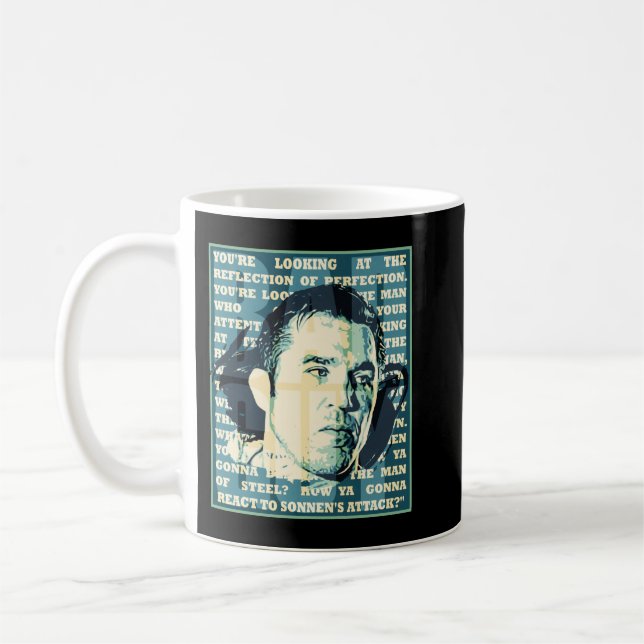 Taza De Café Chael Sonnen   Mixed Martial Arts Gifts Classic T  (Izquierda)