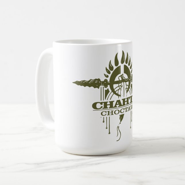 Taza De Café Chahta (Choctaw) 2o (Anverso izquierdo)