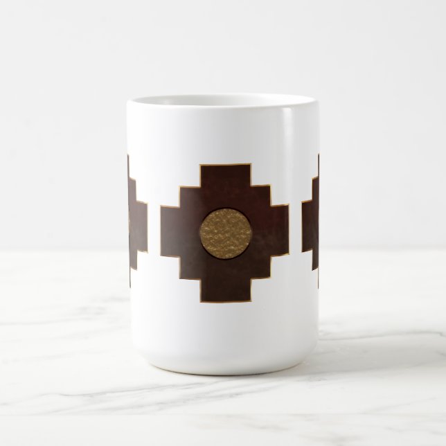 Taza De Café Chakana Cross (Centro)