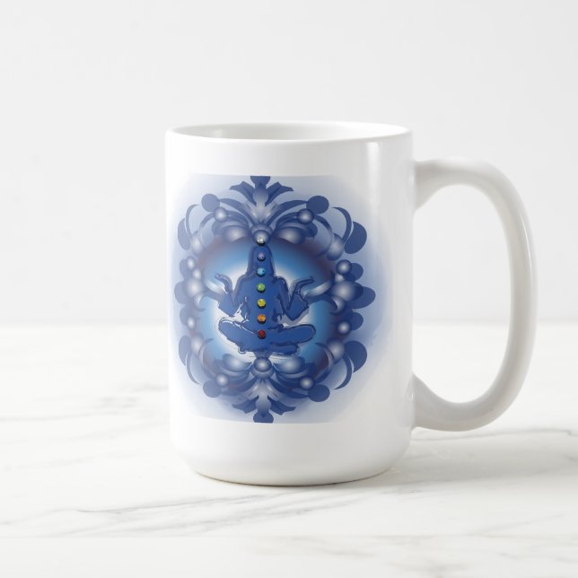 Taza De Café Chakras (Derecha)