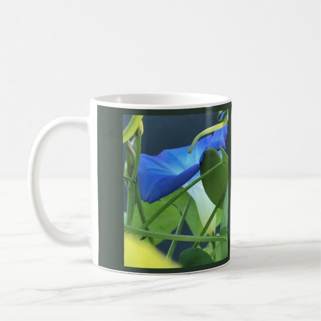 Taza De Café Chalice-of-Blue Morning Glory (Izquierda)
