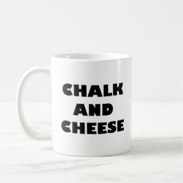 Taza De Café Chalk y queso